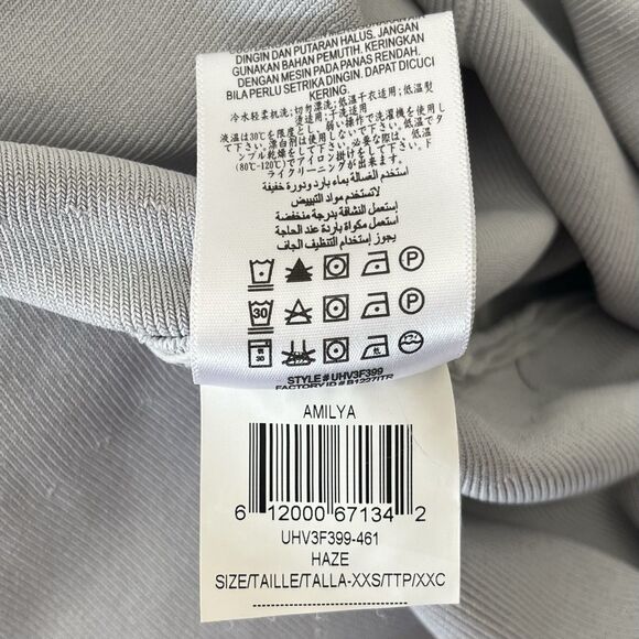 BCBG Amilya Flounce Sweater Mini Skirt Size XXS Skater Bodycon Tenniscore Preppy - Picture 7 of 10